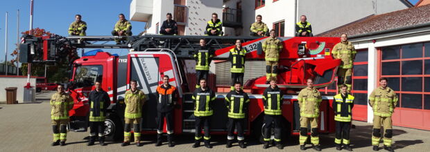 17 neue Maschinisten für die Feuerwehren in Ansbach