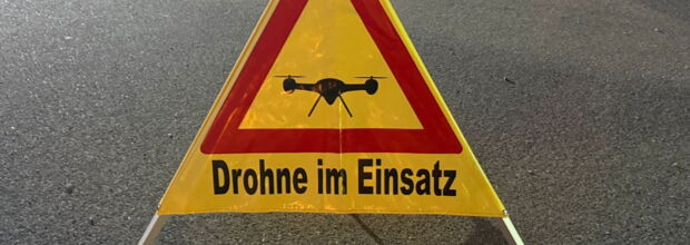 Übung der Unterstützungsgruppe Drohne