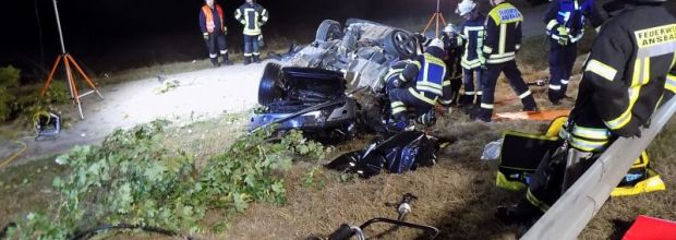 Tödlicher Verkehrsunfall auf der Staatsstraße 2223
