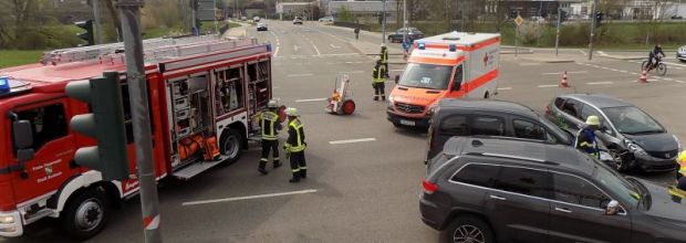 Verkehrsunfall mit mehreren Verletzten