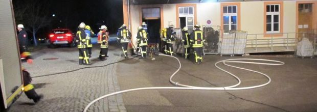 Zimmerbrand im Logistikzentrum des Bezirksklinikums Ansbach