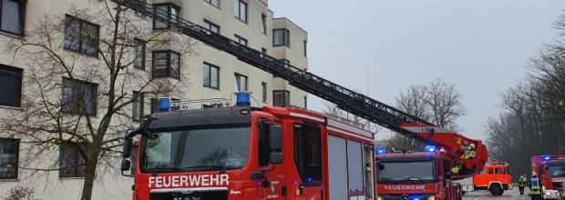 Zimmerbrand in der Meinhardswindener Straße