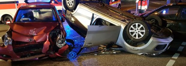 Verkehrsunfall mit mehreren Verletzten