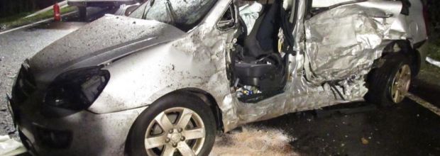 Tödlicher Verkehrsunfall auf der B13
