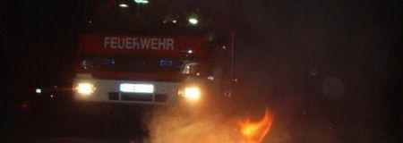 Mülltonnenbrand in der Richard-Wagner-Straße