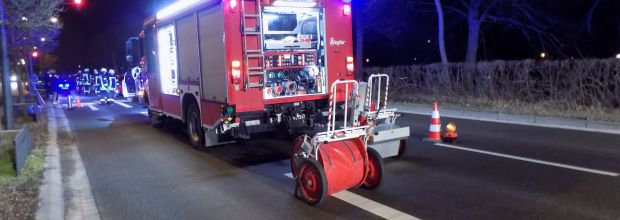 Verkehrsunfall mit Verletzen auf der Residenzstraße