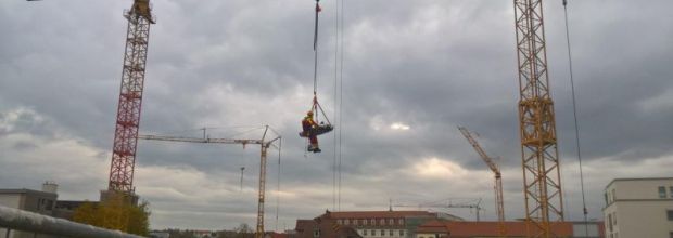 Zwei Einsätze für die Höhenrettungsgruppe