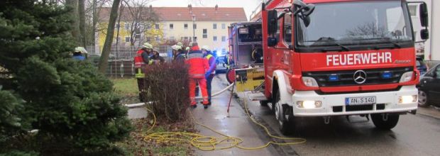 Küchenbrand in der Königsberger Straße