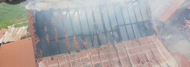 Brand eines landwirtschaftlichen Anwesens in Herrieden