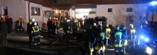 Garagenbrand in Bernhardswinden