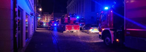 Gebäudebrand Kronenstraße