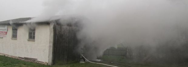 Garagenbrand in Katterbach