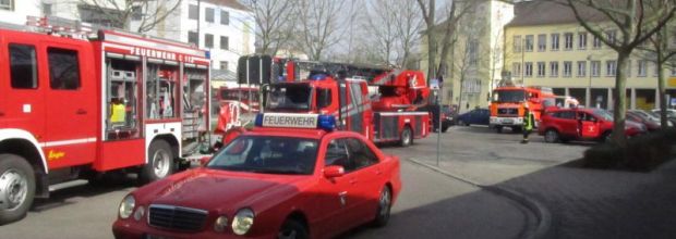 Zimmerbrand im Bahnhofsgebäude