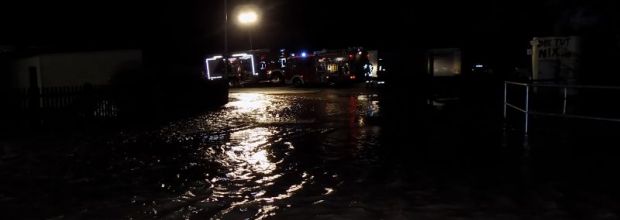 Mehrere Unwettereinsätze im Stadtgebiet Ansbach